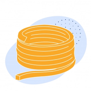 Сальниковая набивка АПР круглая 7 мм ГОСТ 5152-84