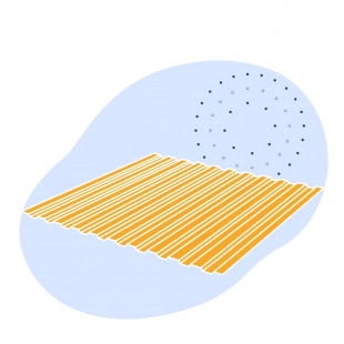 Профнастил оцинкованный для кровли Н60-0.8 ГОСТ 24045-2016