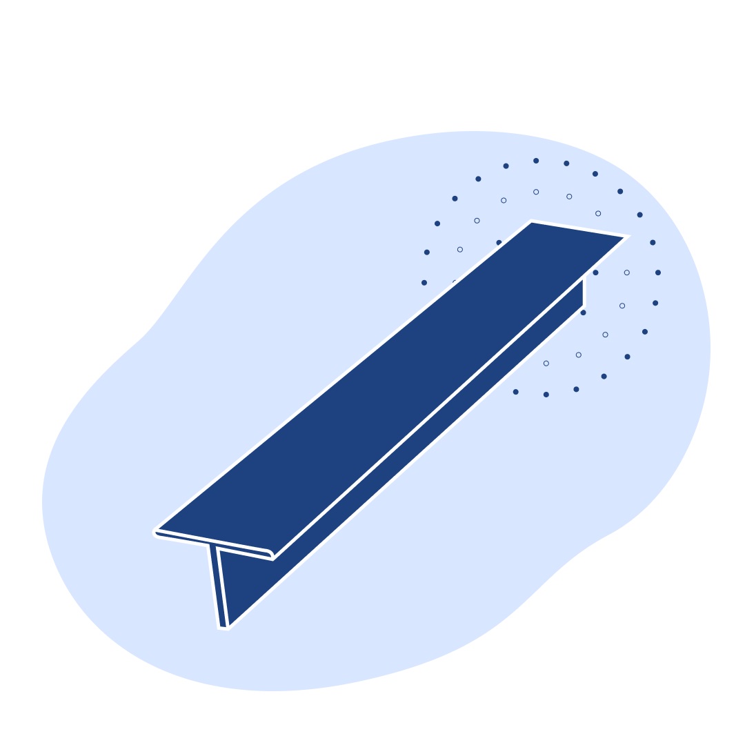 Алюминиевый тавр 35х53.5х1.6 мм М40 420982 ГОСТ 29296-92