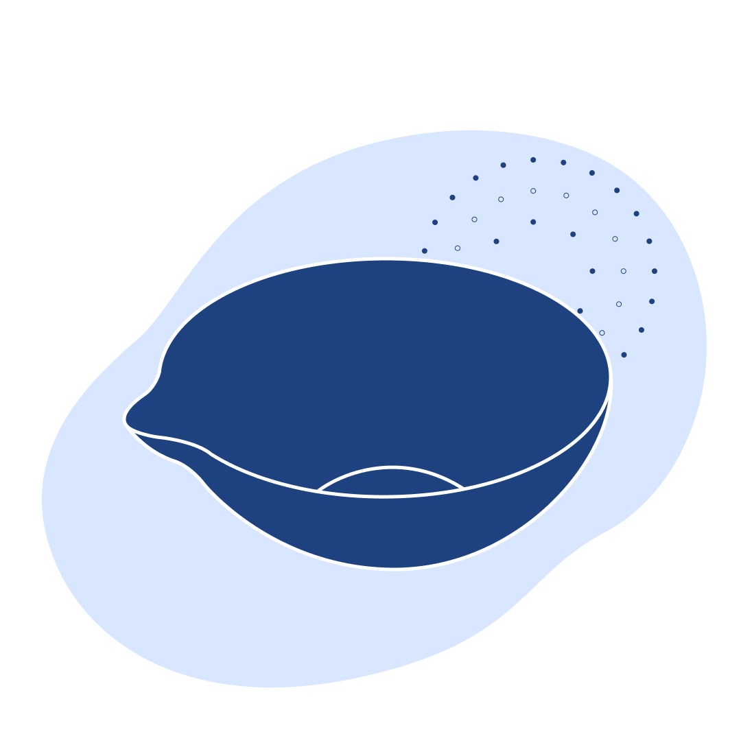 Чашка выпарительная фарфоровая №3 100 мл 97х35 мм